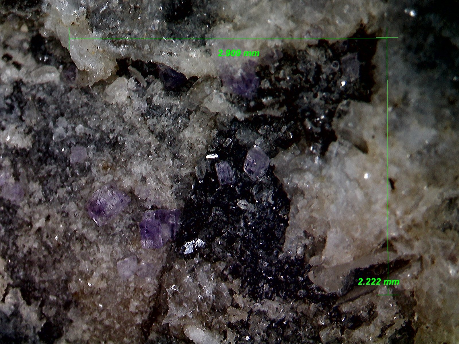 Fluorita.
2´909 x 2´222 mm.
(Autor: Jesus Franquesa Baucells)