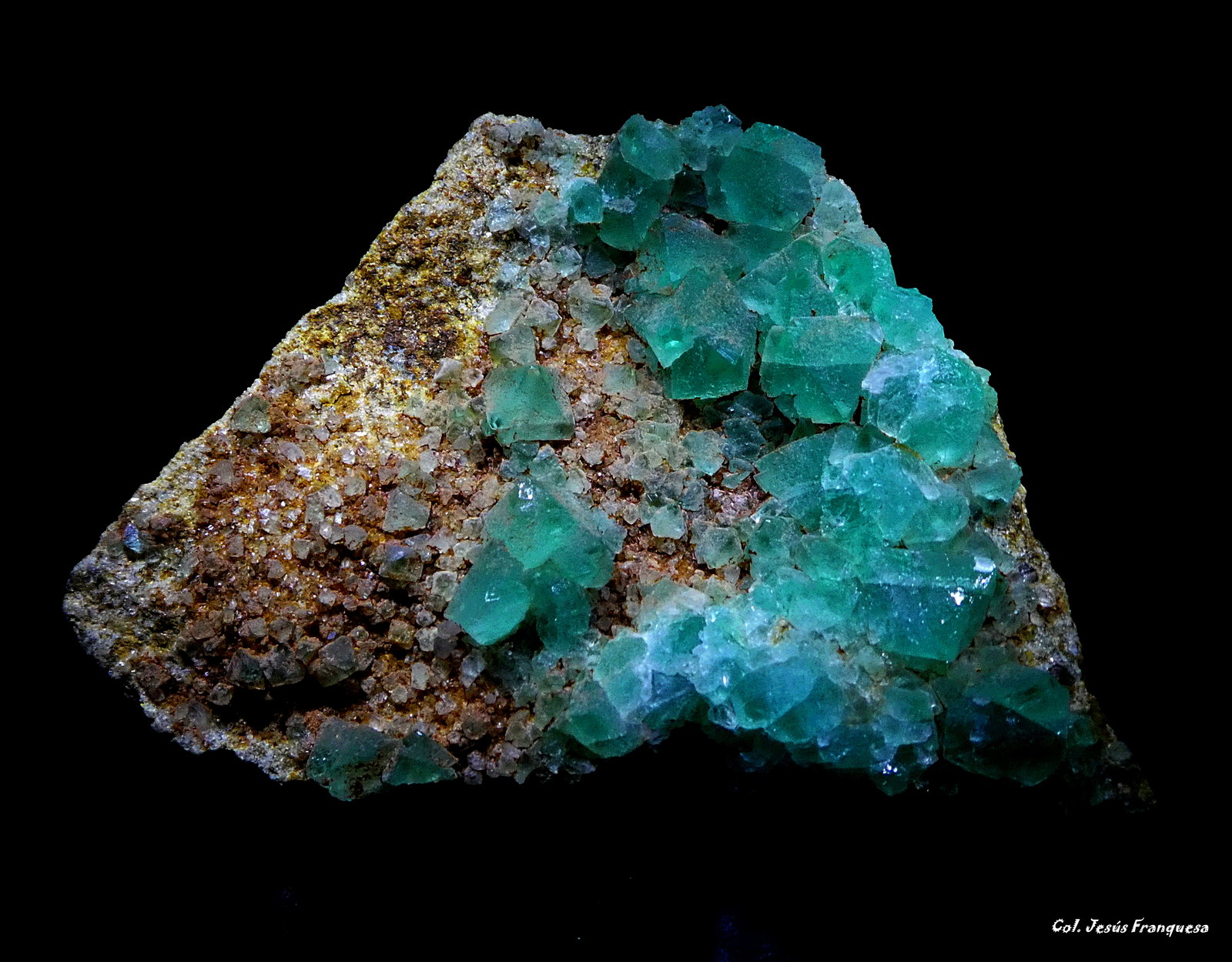 Fluorita.
85x55 mm.
(Autor: Jesus Franquesa Baucells)