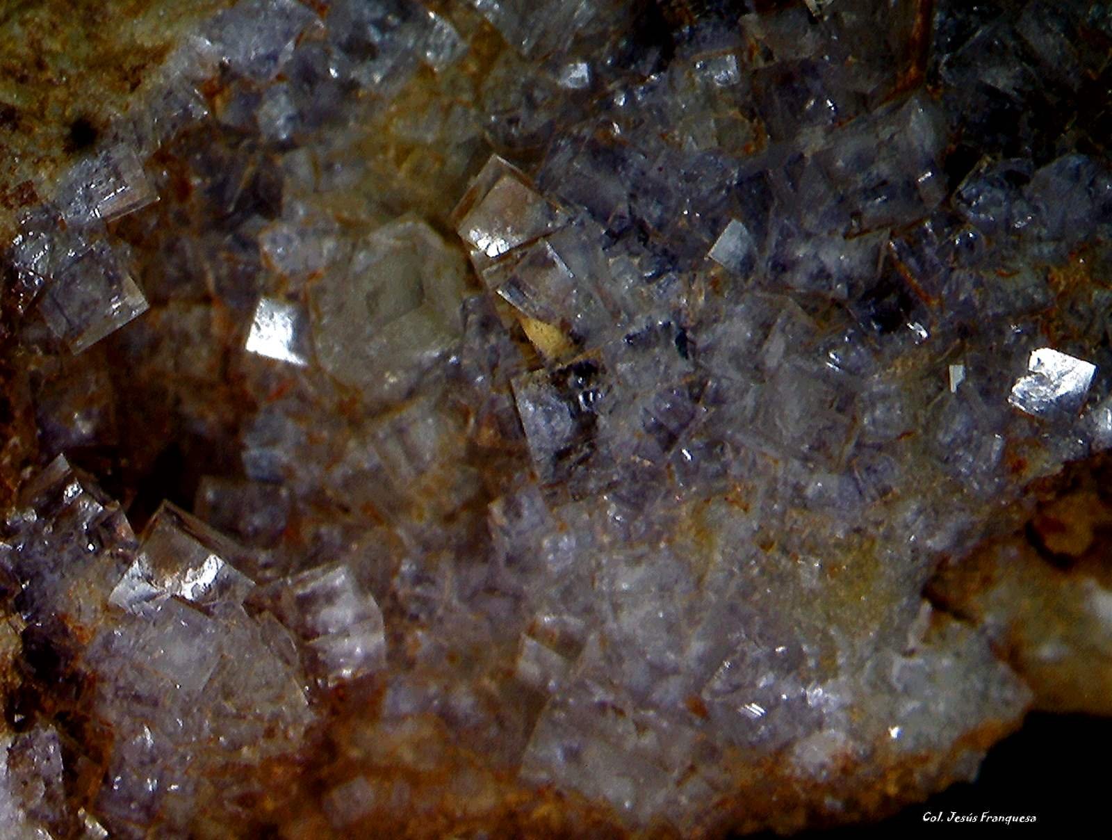 Fluorita.
3´252 x 2´787 mm.
(Autor: Jesus Franquesa Baucells)