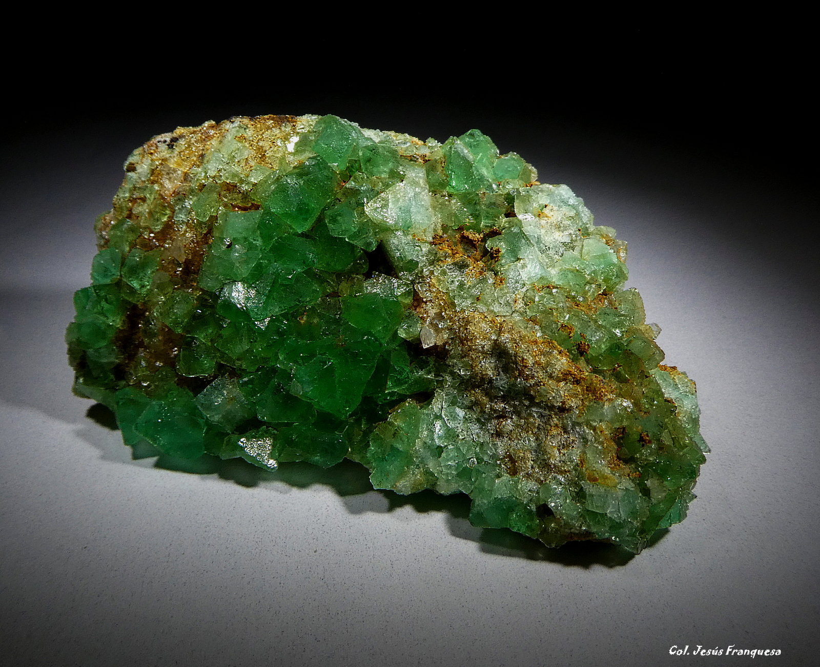 Fluorita.
55x50 mm.
(Autor: Jesus Franquesa Baucells)