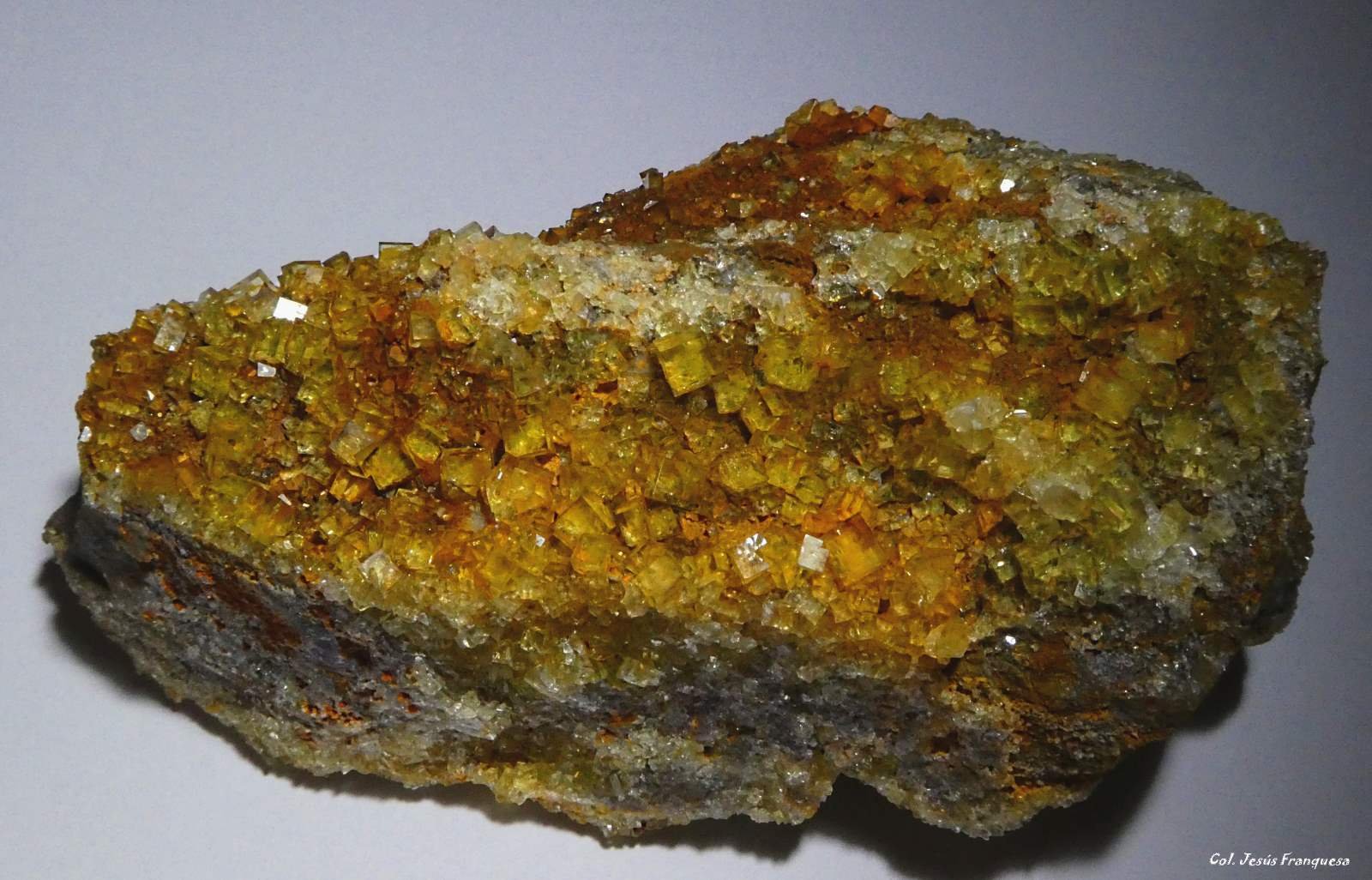 Fluorita.
130x70 mm.
(Autor: Jesus Franquesa Baucells)