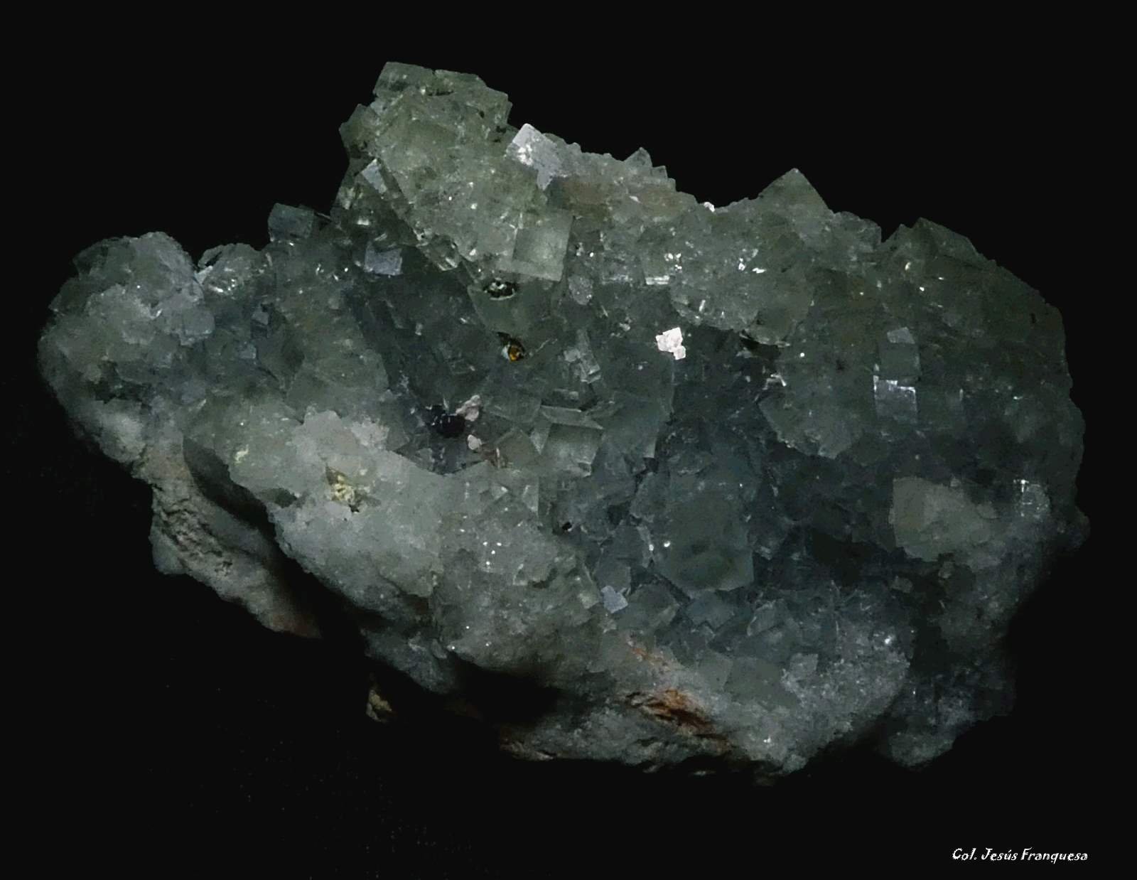 Fluorita.
66x43 mm.
(Autor: Jesus Franquesa Baucells)