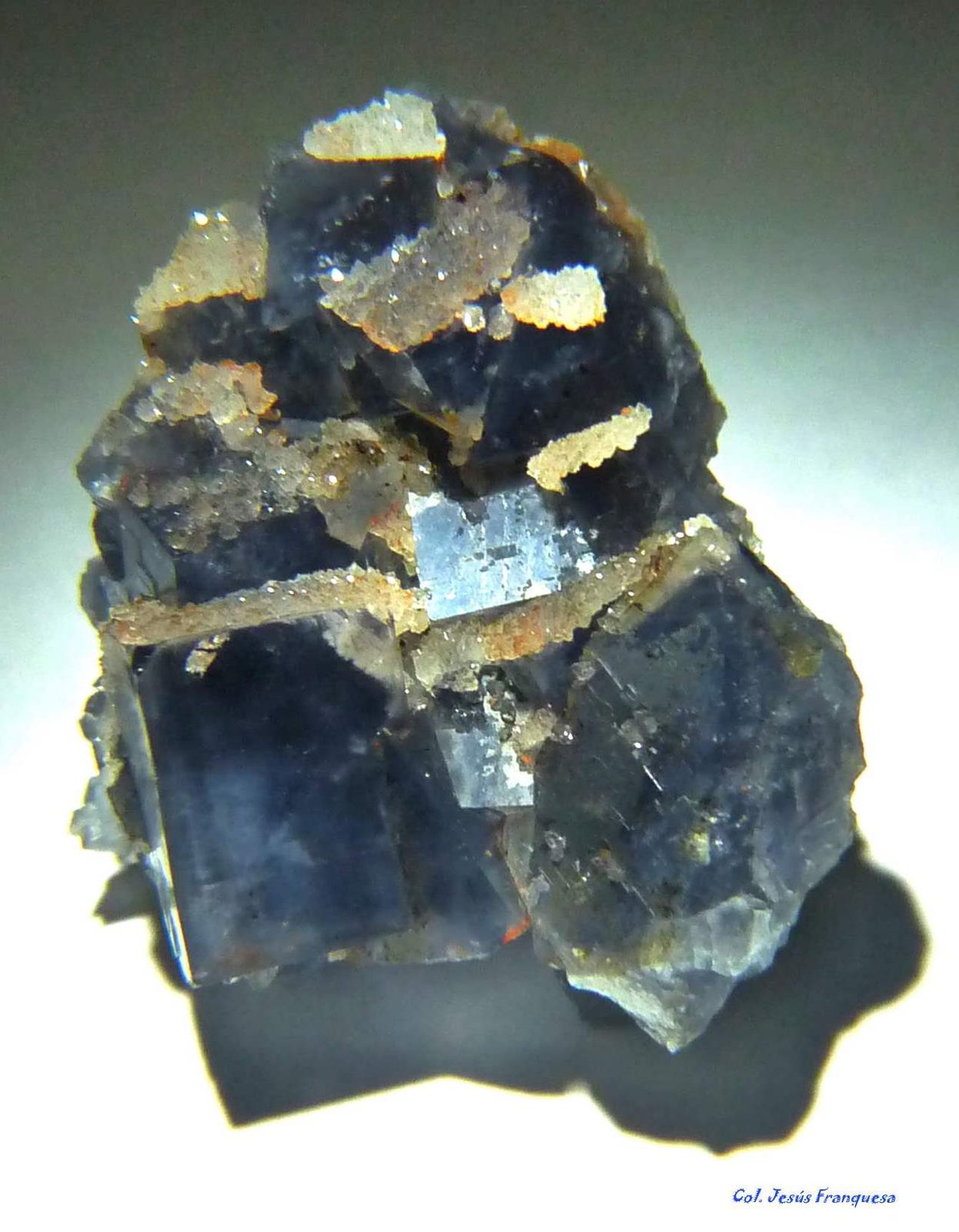 Fluorita.
36x24 mm.
(Autor: Jesus Franquesa Baucells)