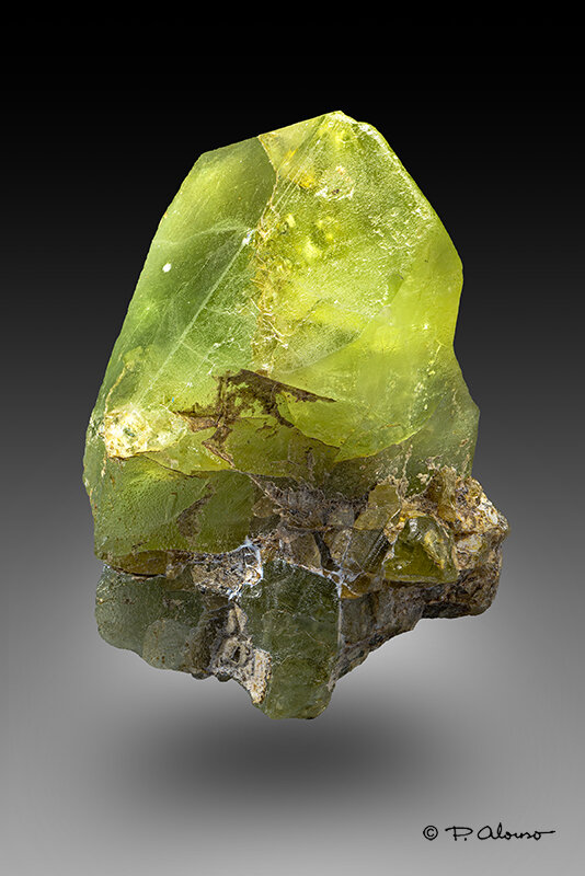 Forsterita (variedad peridoto)
1,5cm x 2cm x 2,5cm
(Autor: Pere Alonso)