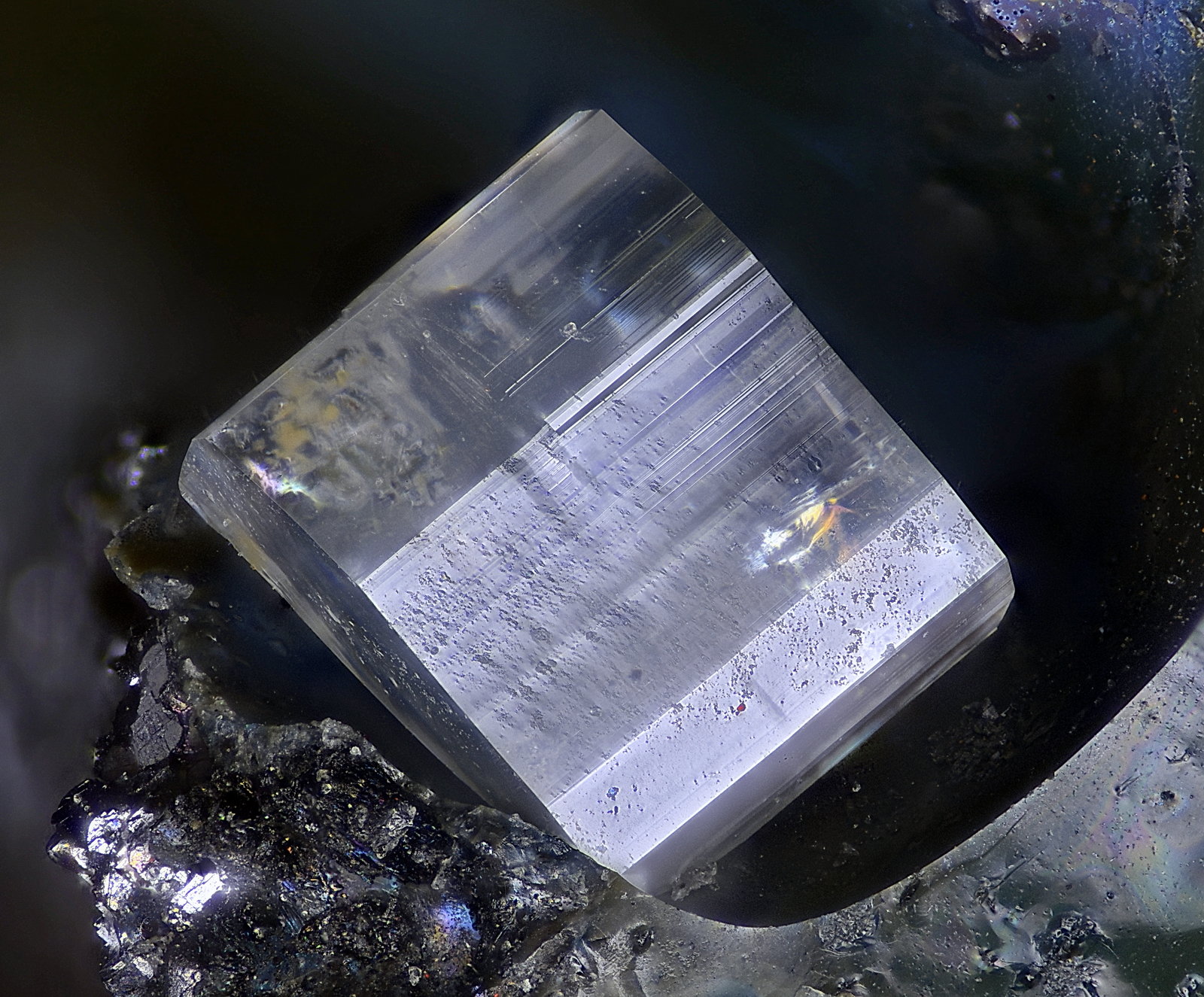 Fosgenita
Campo de visión 1,8 mm.
(Autor: Juan Miguel)