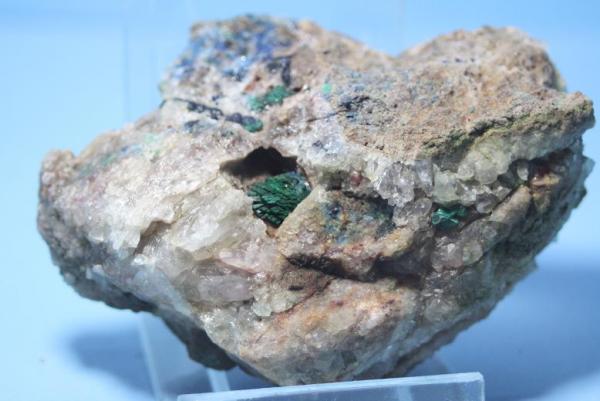 Malaquita
Tamaño de los cristales 1cm.
(Autor: minero1968)