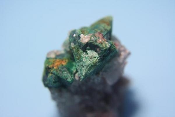 Tetraedrita
Tamaño del cristal 1,4 cm.
(Autor: minero1968)