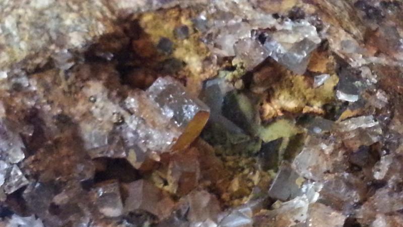 Baritina
Detalle de la pieza anterior. Encuadre 3 x 2 aprox.
(Autor: Javier Garcia Canals)
