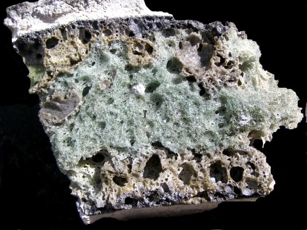 Fulgurita
80 x 73 x 46 mm.
(Autor: José Luis Zamora)