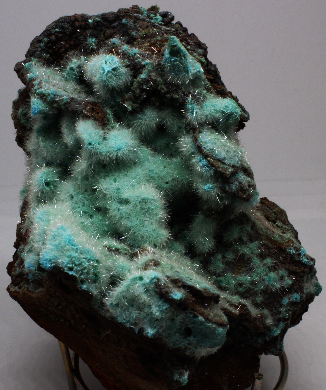Yeso sobre kobyashevita? (posible antropogénica)
9x7x5 cm
(Autor: Luis Edmundo Sánchez Roja)