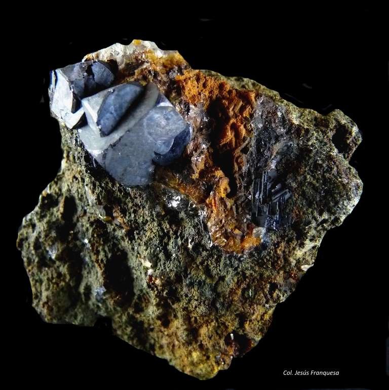 Galena.
50x45 mm.
(Autor: Jesus Franquesa Baucells)