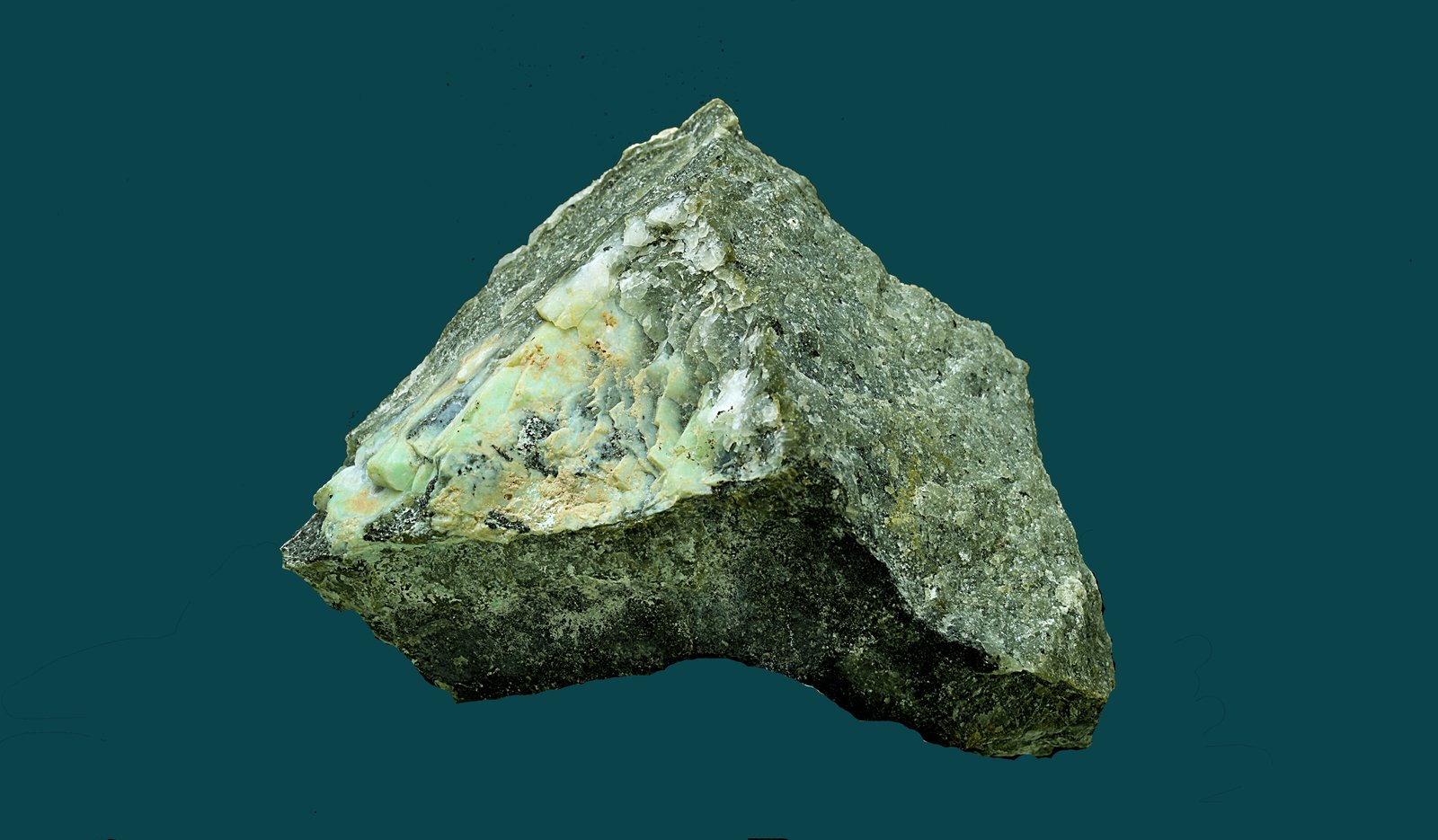 Népouita, Pimelita, Willemseita (variedad garnierita)
62 x 56 mm
(Autor: Antonio Carmona)