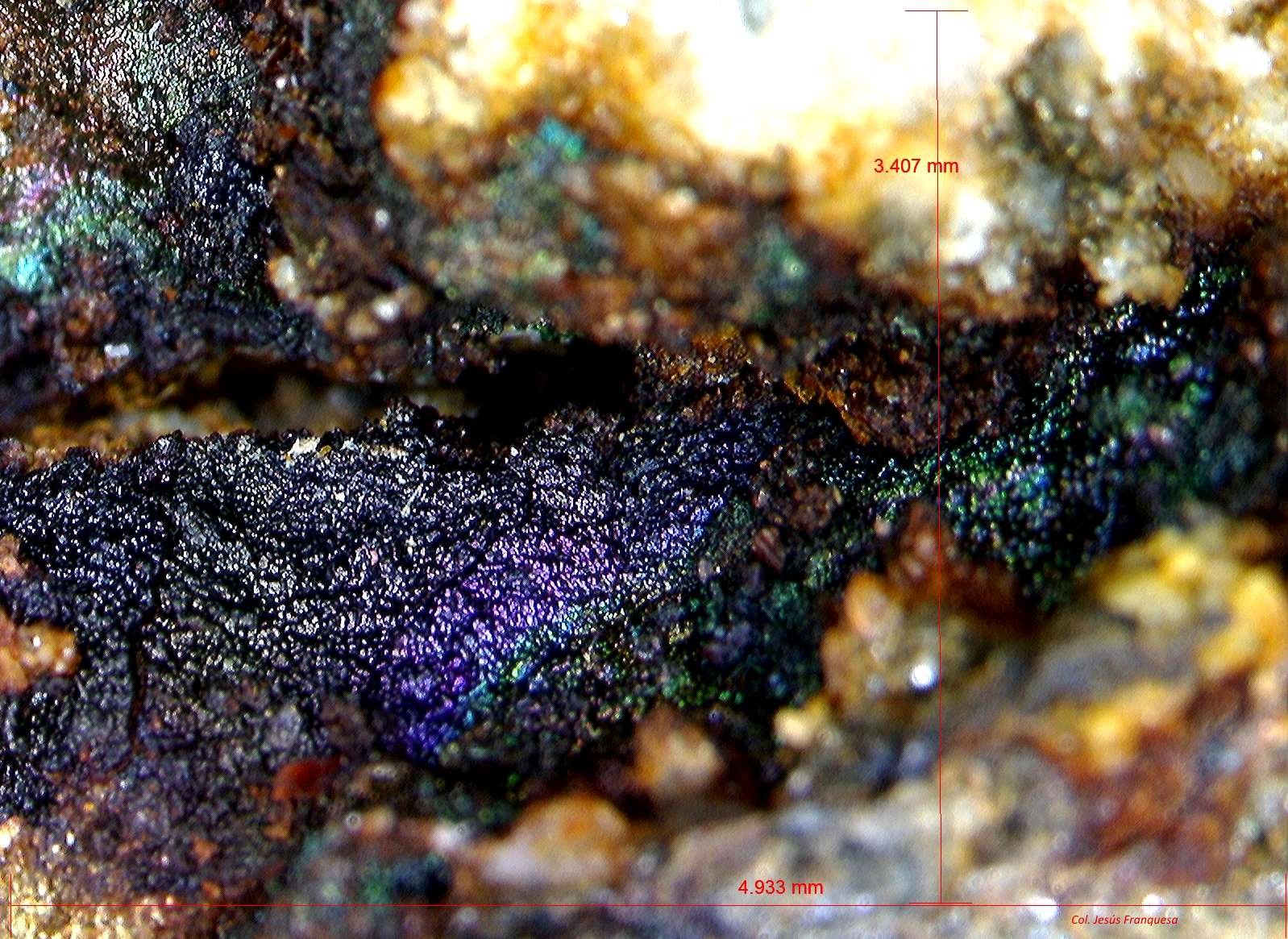 Goethita.
4´933 x 3´407 mm.
(Autor: Jesus Franquesa Baucells)