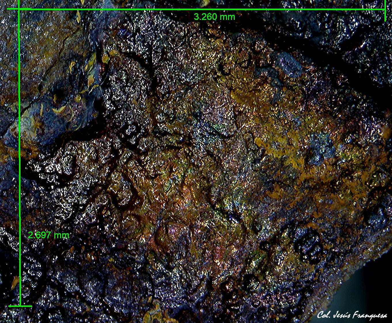 Goethita.
3´26 x 2´69 mm.
(Autor: Jesus Franquesa Baucells)