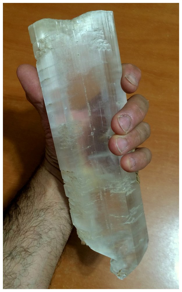 Yeso
25 x 8 cm
(Autor: Rafa Muñoz(mineralvarado))