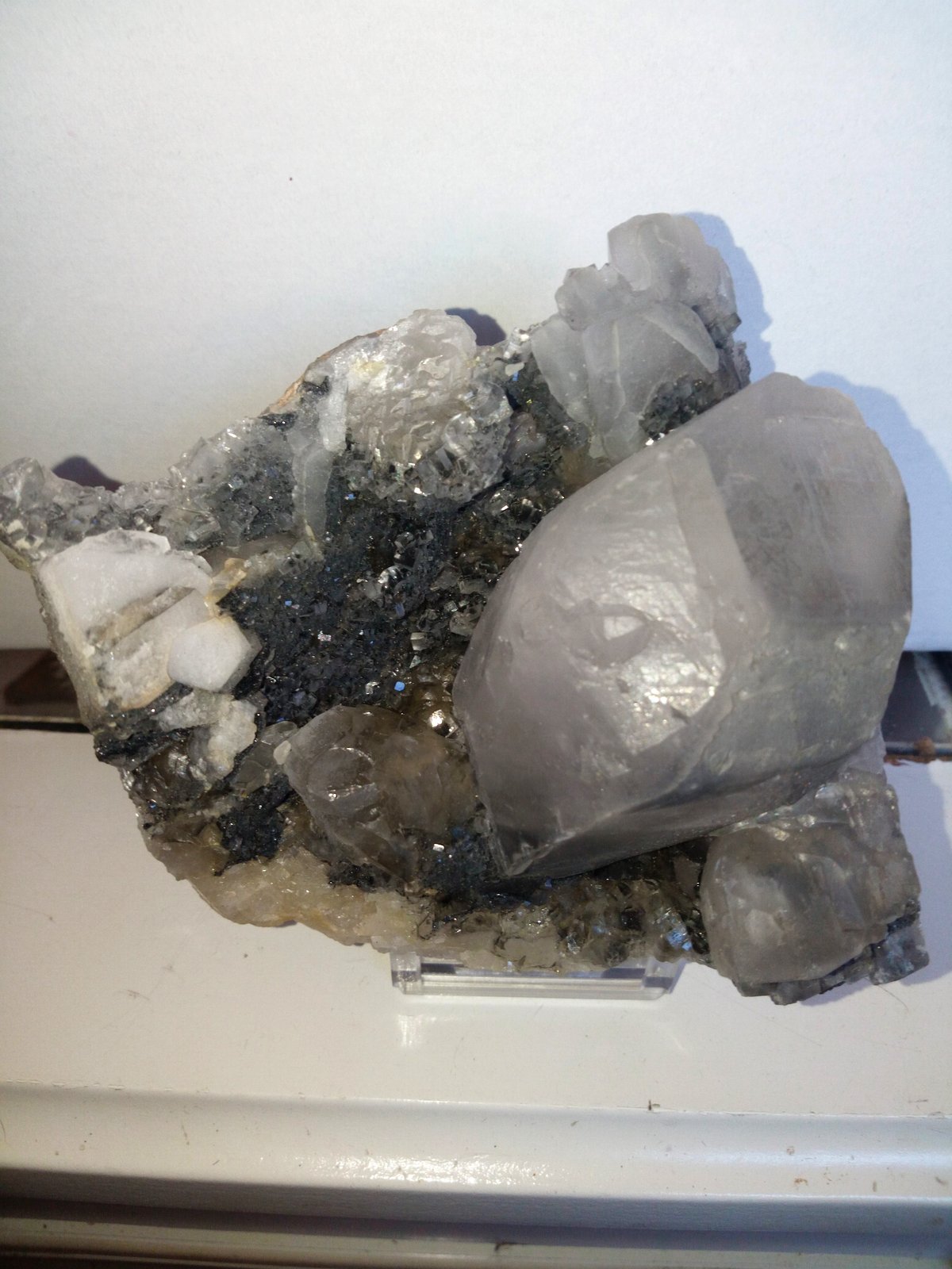 Calcita, Fluorita
10x9 cm.
(Autor: Adri Rodríguez)