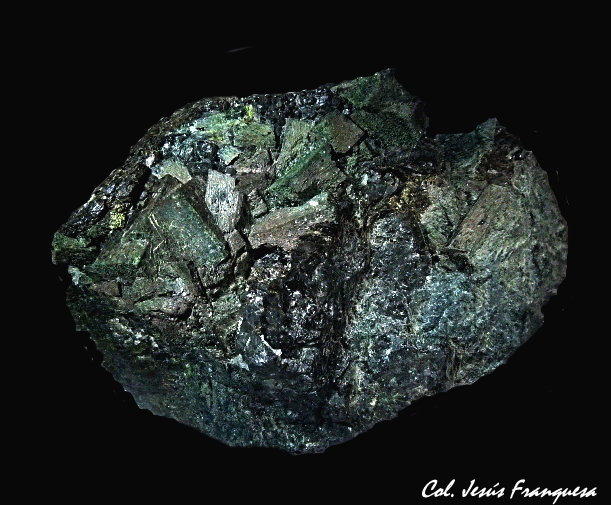 Hedenbergita
100x70 mm.
(Autor: Jesus Franquesa Baucells)