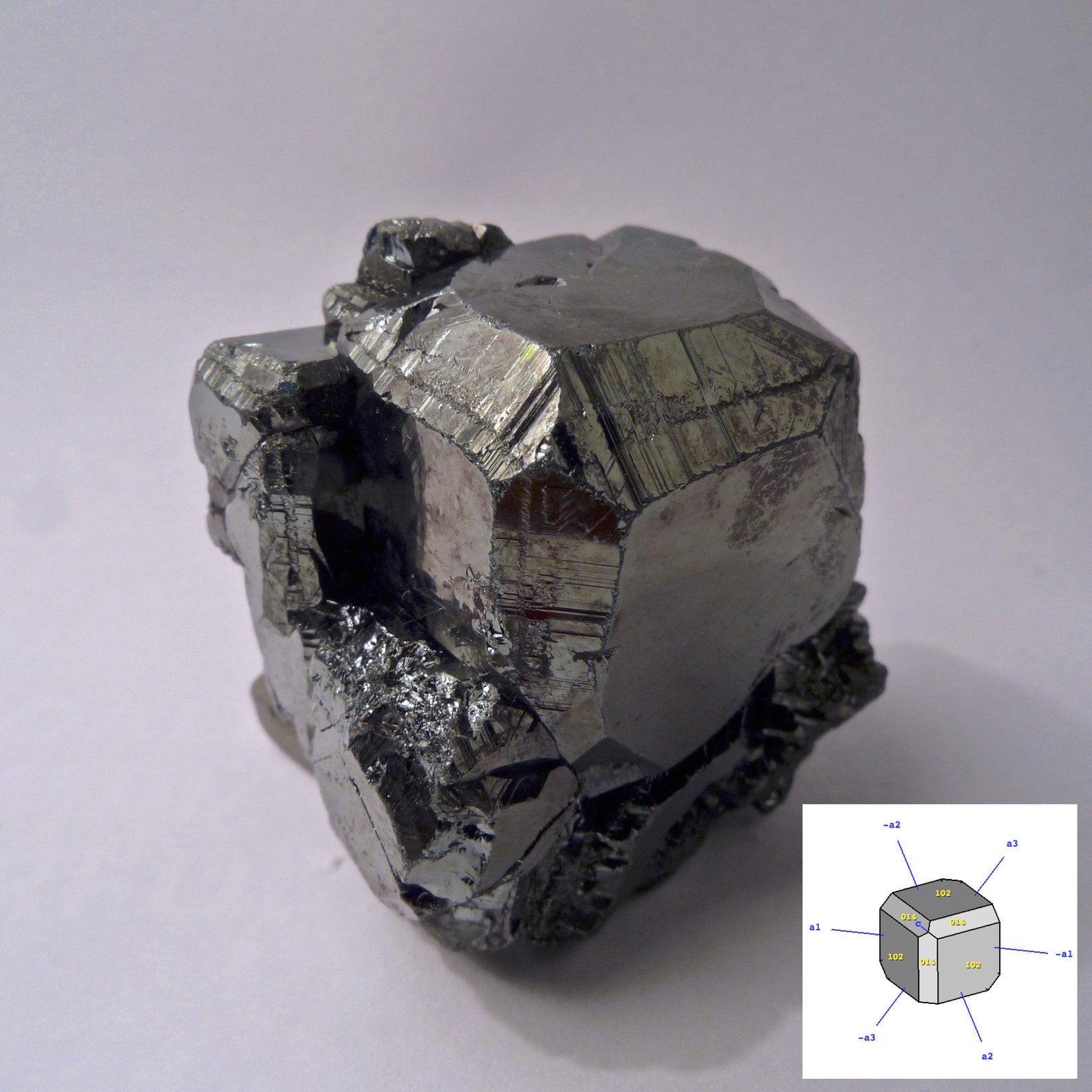 Hematita
4 x 3,8 x 3 cm
(Autor: Josele)