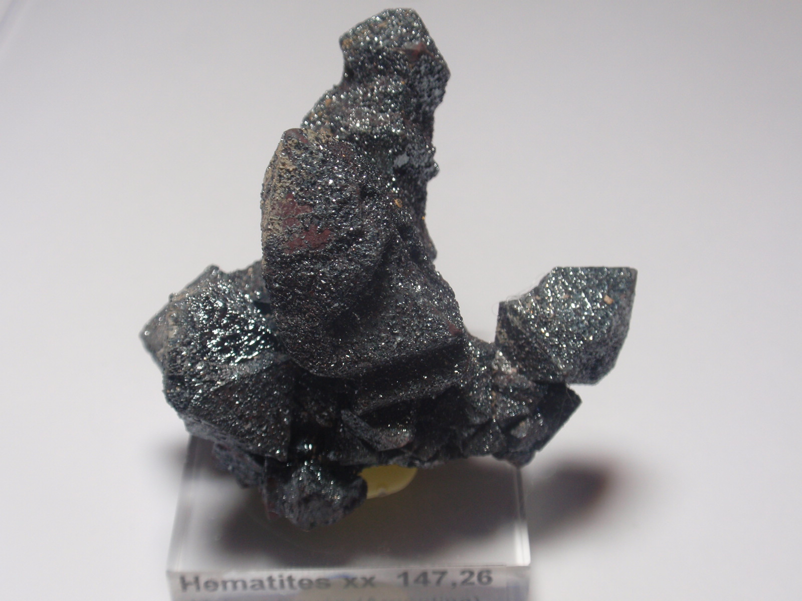 Hematites pseudomorfizando Magnetita (variedad martita)
60x50 mm
(Autor: Ignacio)