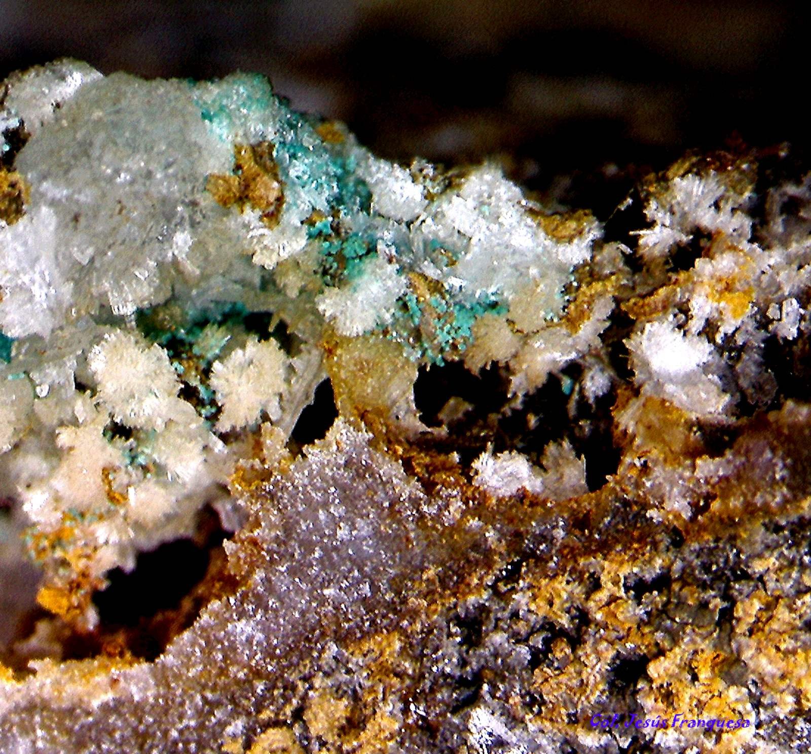 Herbertsmithita y Malaquita..
2´538 x 1´661 mm.
(Autor: Jesus Franquesa Baucells)