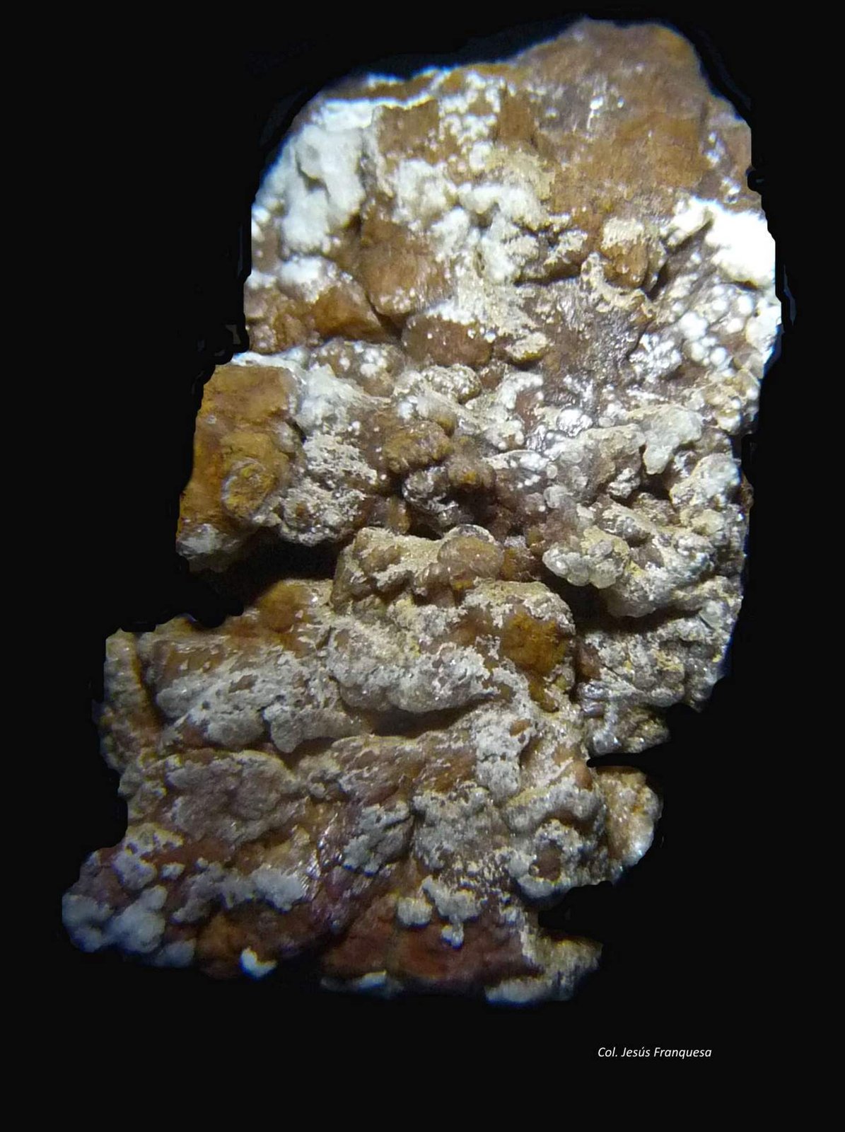 Hidrozincita.
29x26 mm.
(Autor: Jesus Franquesa Baucells)
