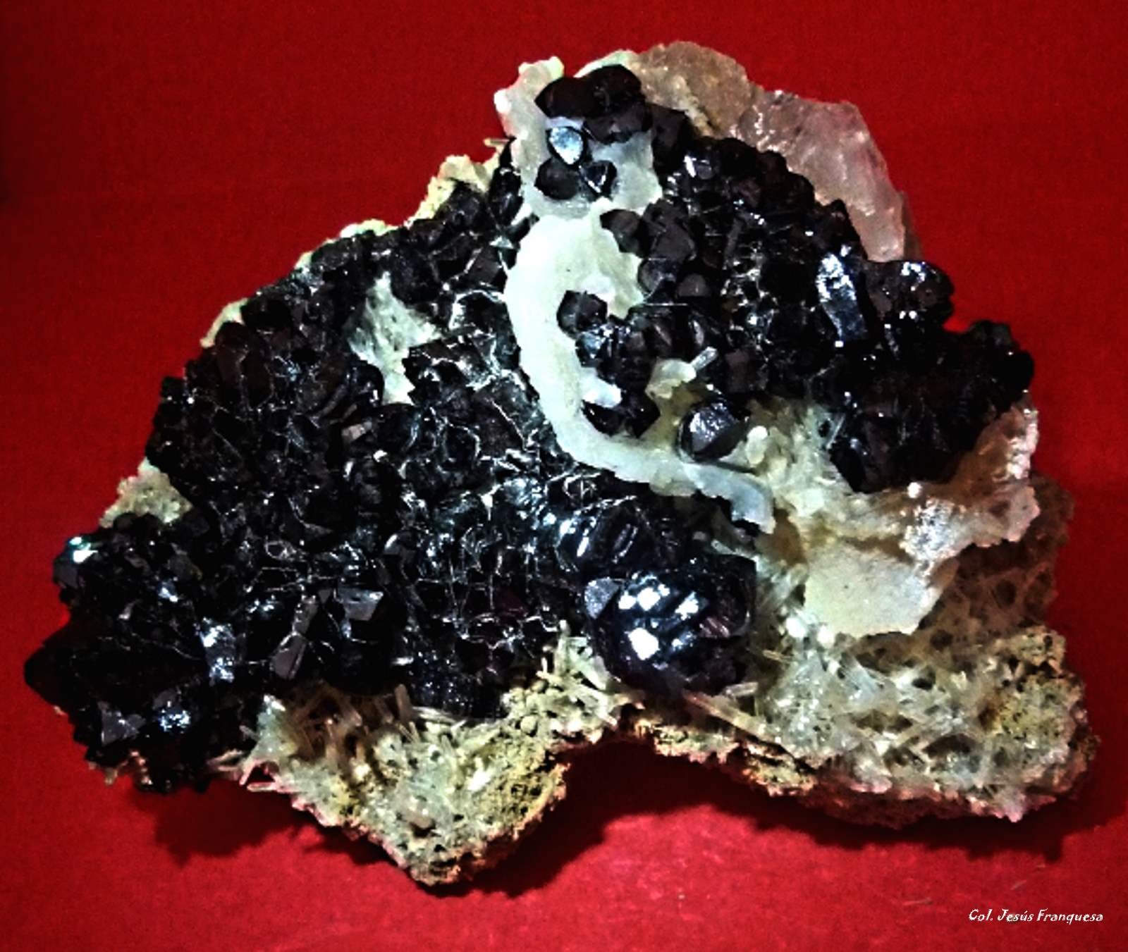 Ilvaita y Cuarzo.
80x60 mm.
(Autor: Jesus Franquesa Baucells)
