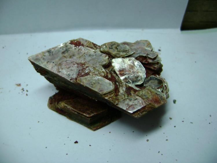 Moscovita
5 x 3 x 2 cm.
(Autor: P. apita)