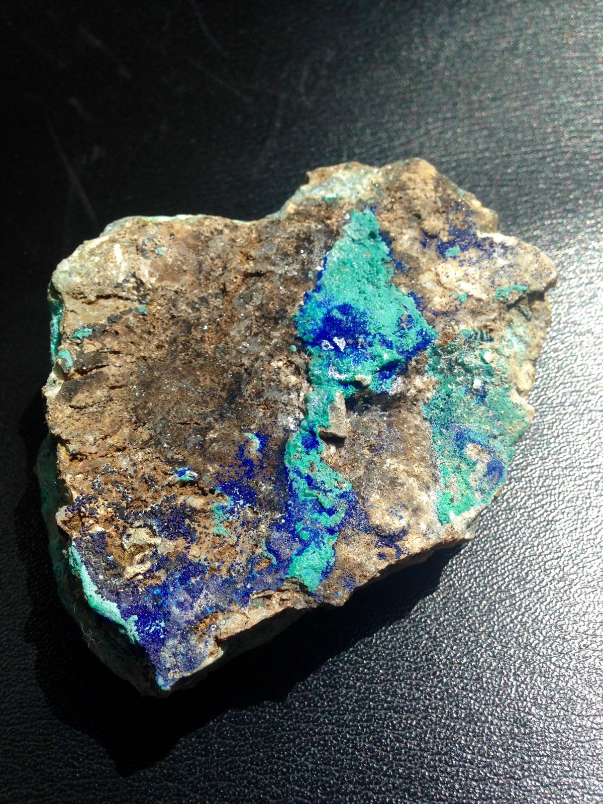 Malaquita/azurita
8x6 cm
(Autor: Obsi)