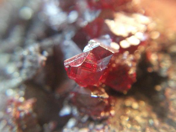 Cinabrio
Cristal 8 mm.
(Autor: Nieves)