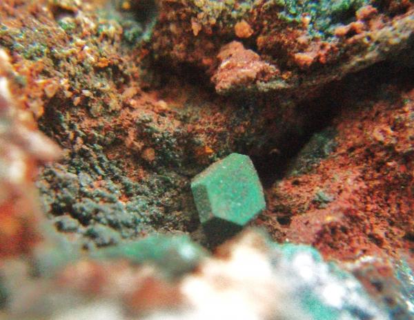 Cuprita
Cristal 4 mm.
(Autor: Nieves)
