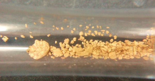 Oro
6 mm. la pepita más grande
(Autor: Nieves)