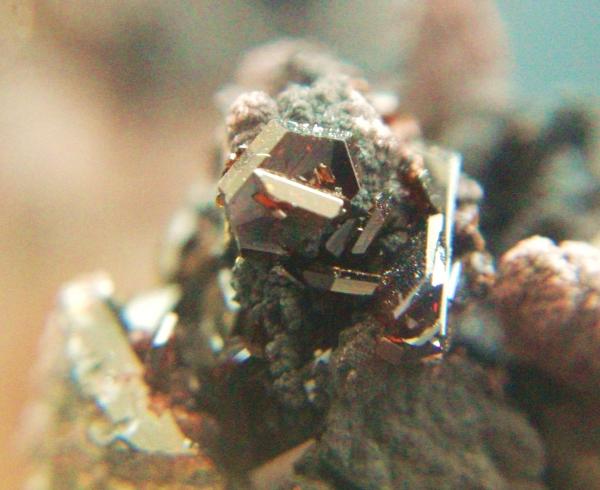 Jarosita
Cristal 3 mm.
(Autor: Nieves)