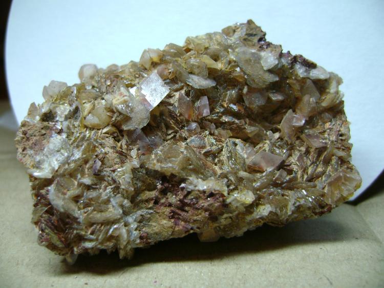 Calcita sobre Siderita
7 x 4 x 4 cm.
(Autor: P. apita)