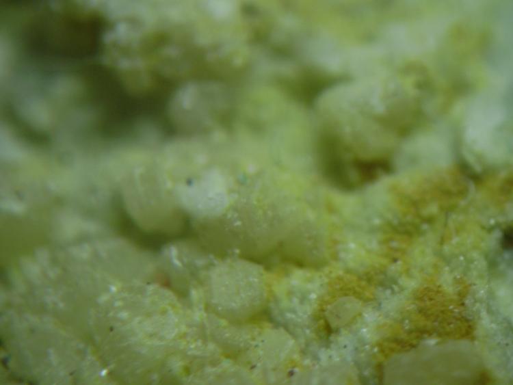 Piromorfita
Encuadre 1 x 1 cm.
(Autor: P. apita)