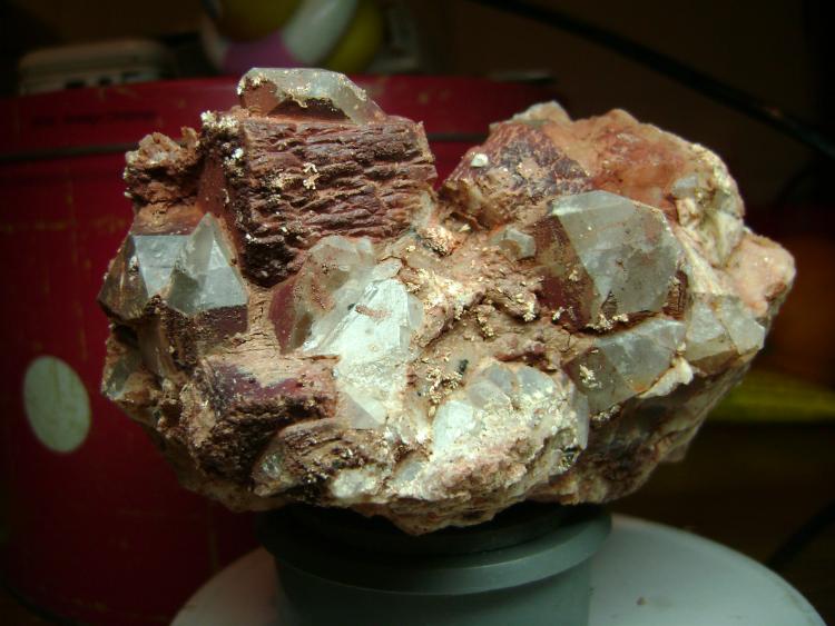 Ortosa, Cuarzo
8 x 6 x 6  cm.
(Autor: P. apita)