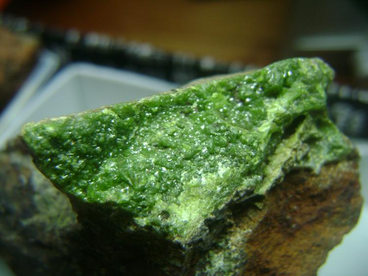 Piromorfita.
6 x 5 x 4 cm
(Autor: P. apita)