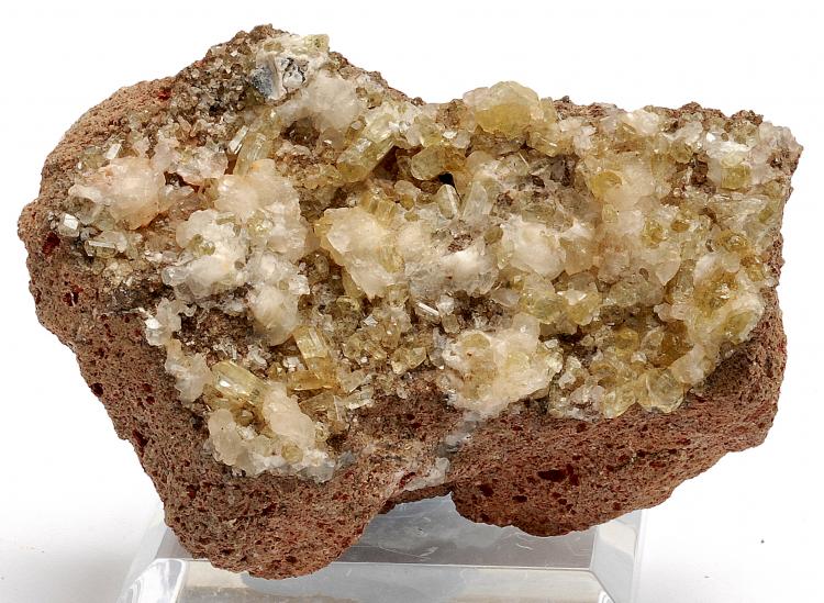 Fluorapatito y Hematites - Minas d