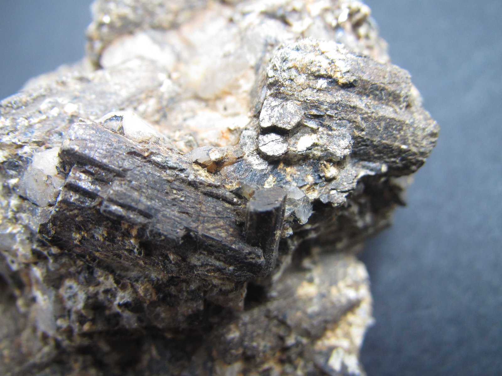 Clorita (Grupo) pseudomórfica según Cordierita
4 cm. ancho de campo
(Autor: prcantos)