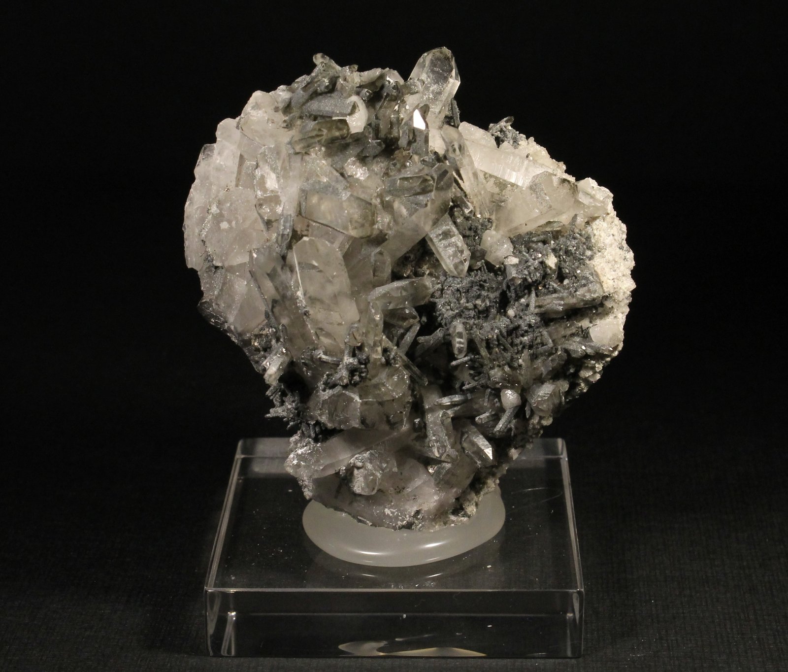 Cuarzo y Arsenopirita
7 x 6 cm.
(Autor: Darío Menéndez)