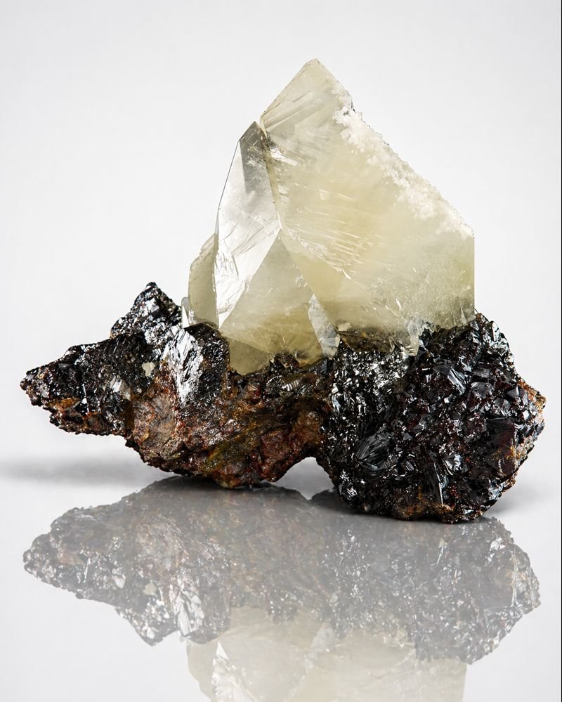 Calcita, Esfalerita y Barita
11,5x10cm.
(Autor: castrominerals)