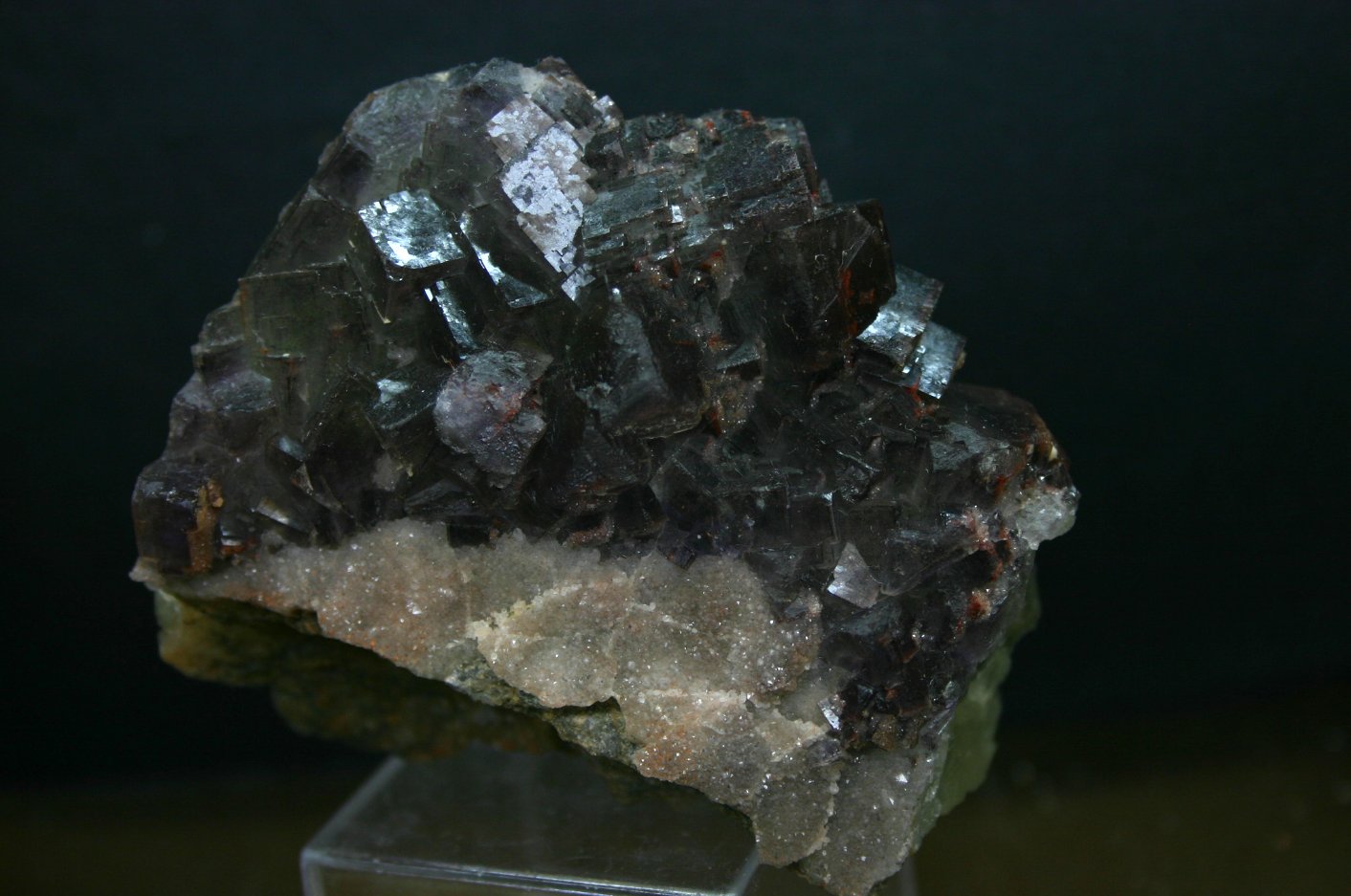 Fluorita con cuarzo
70mm - 62mm - 43mm
(Autor: Pedro Naranjo)