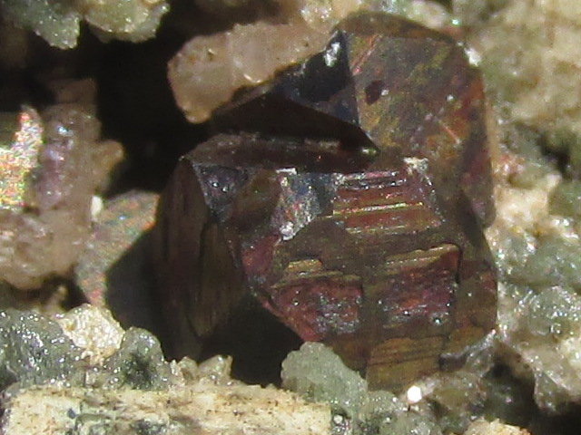 Pirita
Cristales entre 5 y 10 mm.
(Autor: Miguel Ángel Martinez)