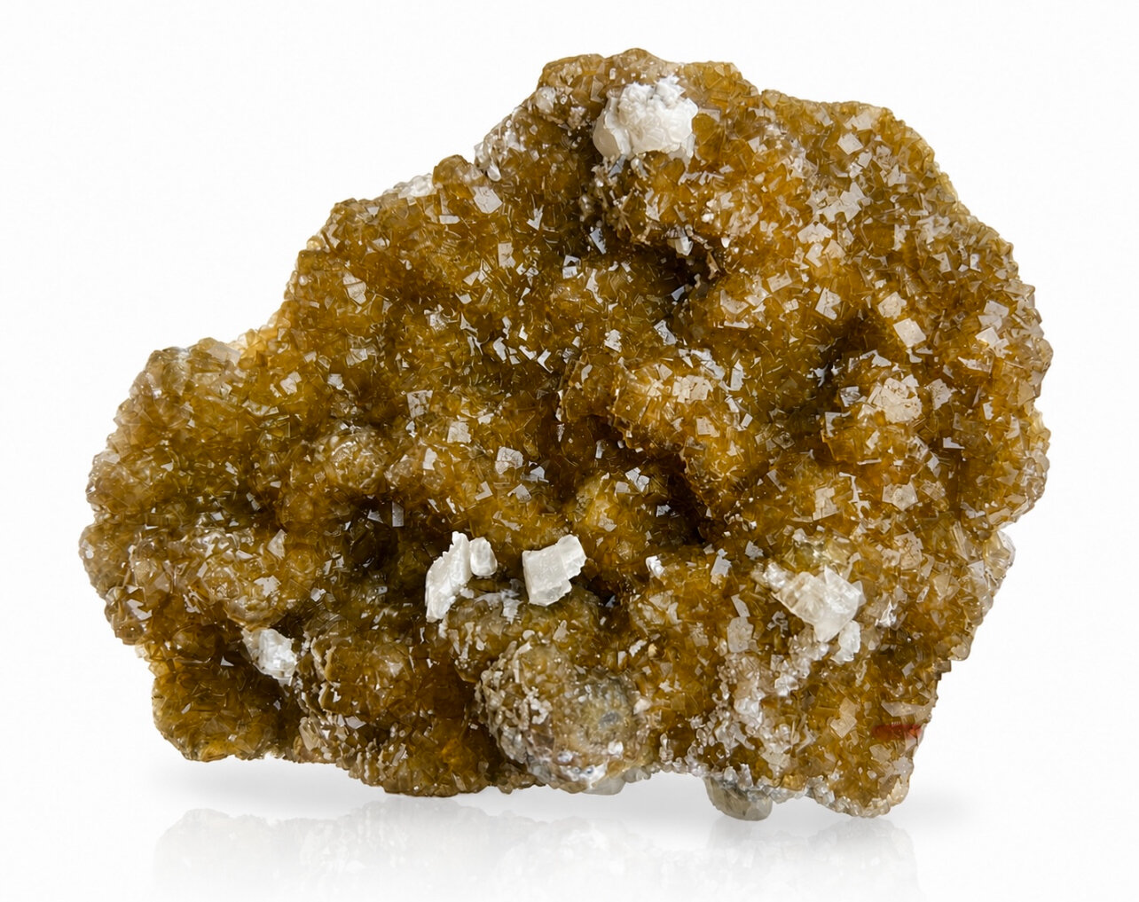 Fluorita y Calcita
Moscona Mine, El Llano, Solís, Corvera de Asturias, Comarca Avilés, Principality of Asturias (Asturias), Spain
34x25cm.
(Autor: castrominerals)