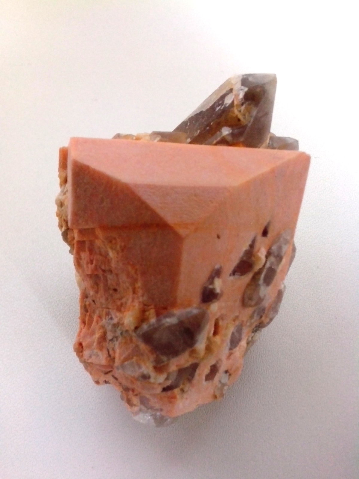 Cuarzo (variedad ahumado) con Microclina
7 x 5 x 5 cm
(Autor: DavidSG)