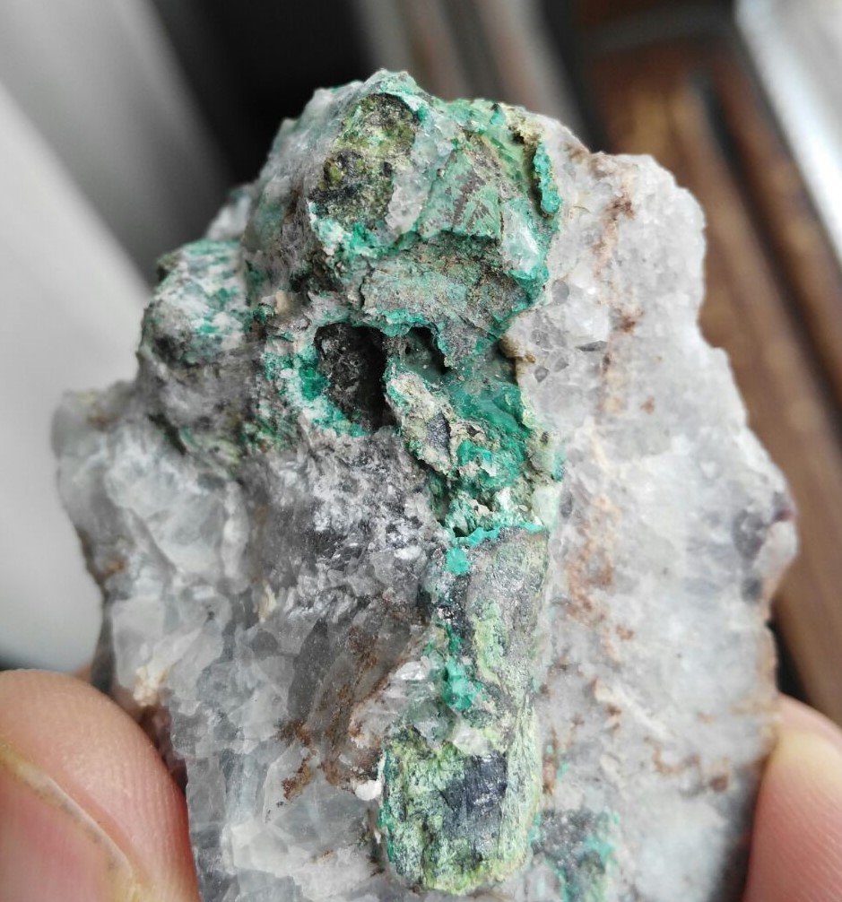 Bournonita
6 cm x 4 cm
(Autor: Javi Llamazares)