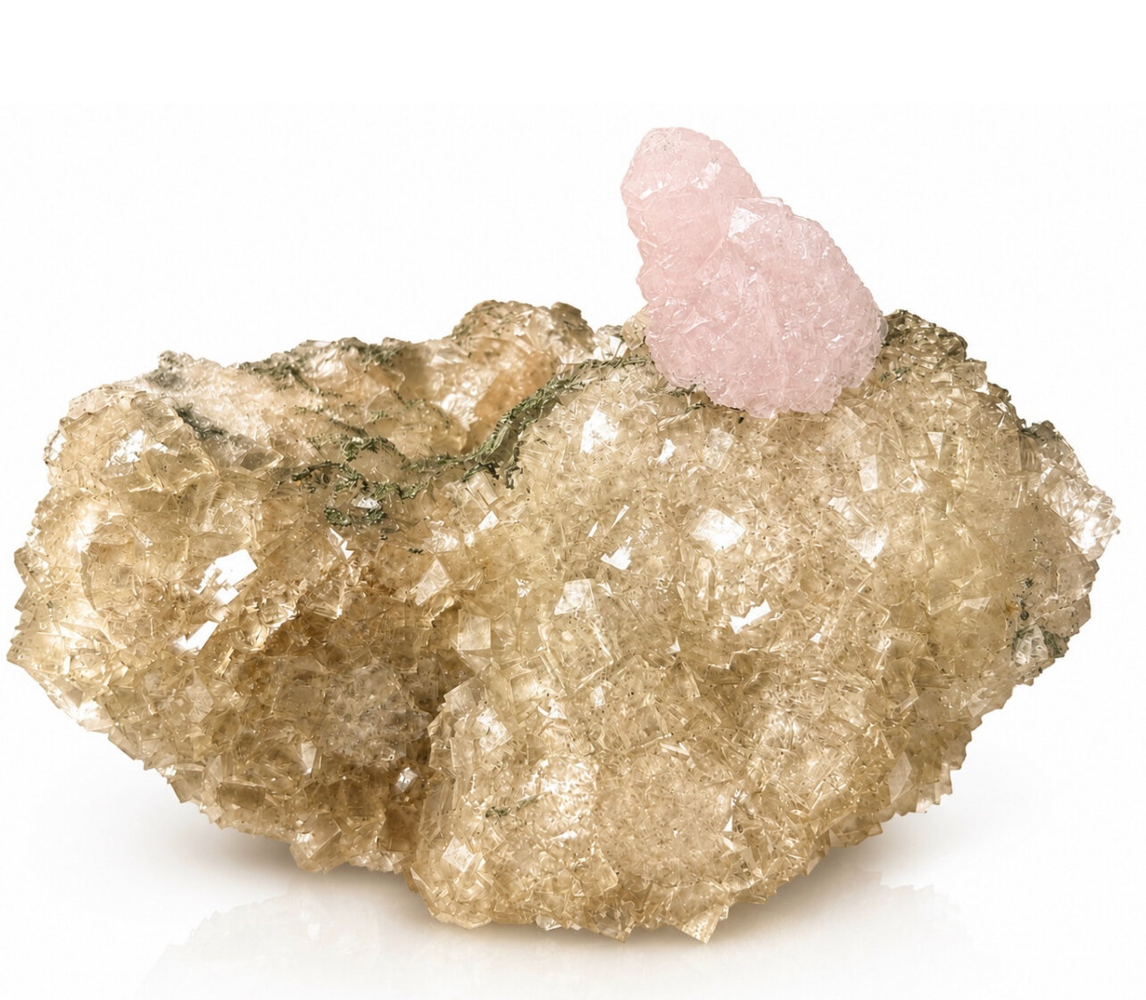 Calcita y Fluorita
Minas de Villabona, Barrio de la Estación, Villabona, Municipio Llanera, Comarca del Nora, Principado de Asturias (Asturias), España
9x6cm.
(Autor: castrominerals)
