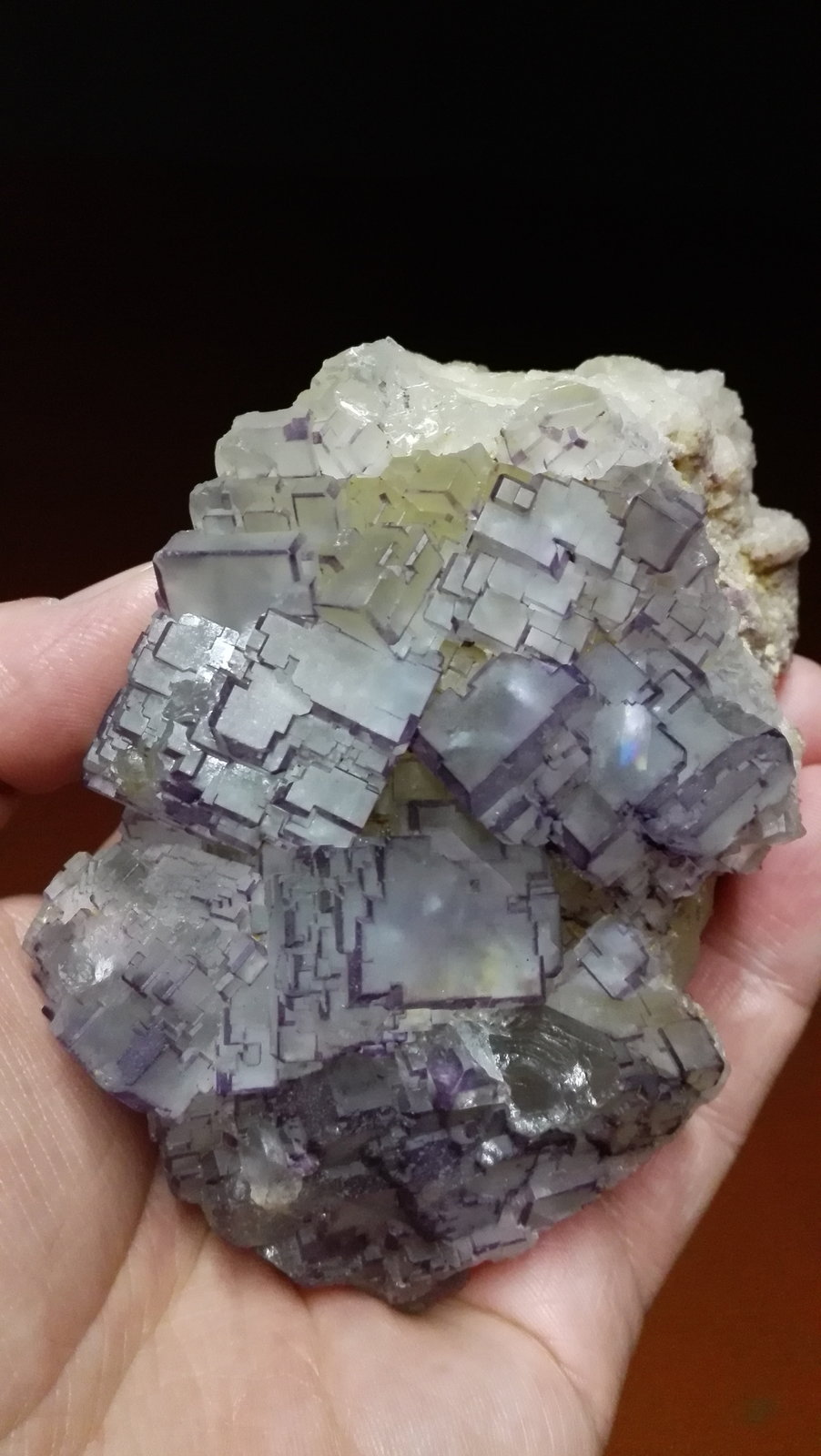 Fluorita
6 x 6 x 4 cm.
(Autor: DavidSG)