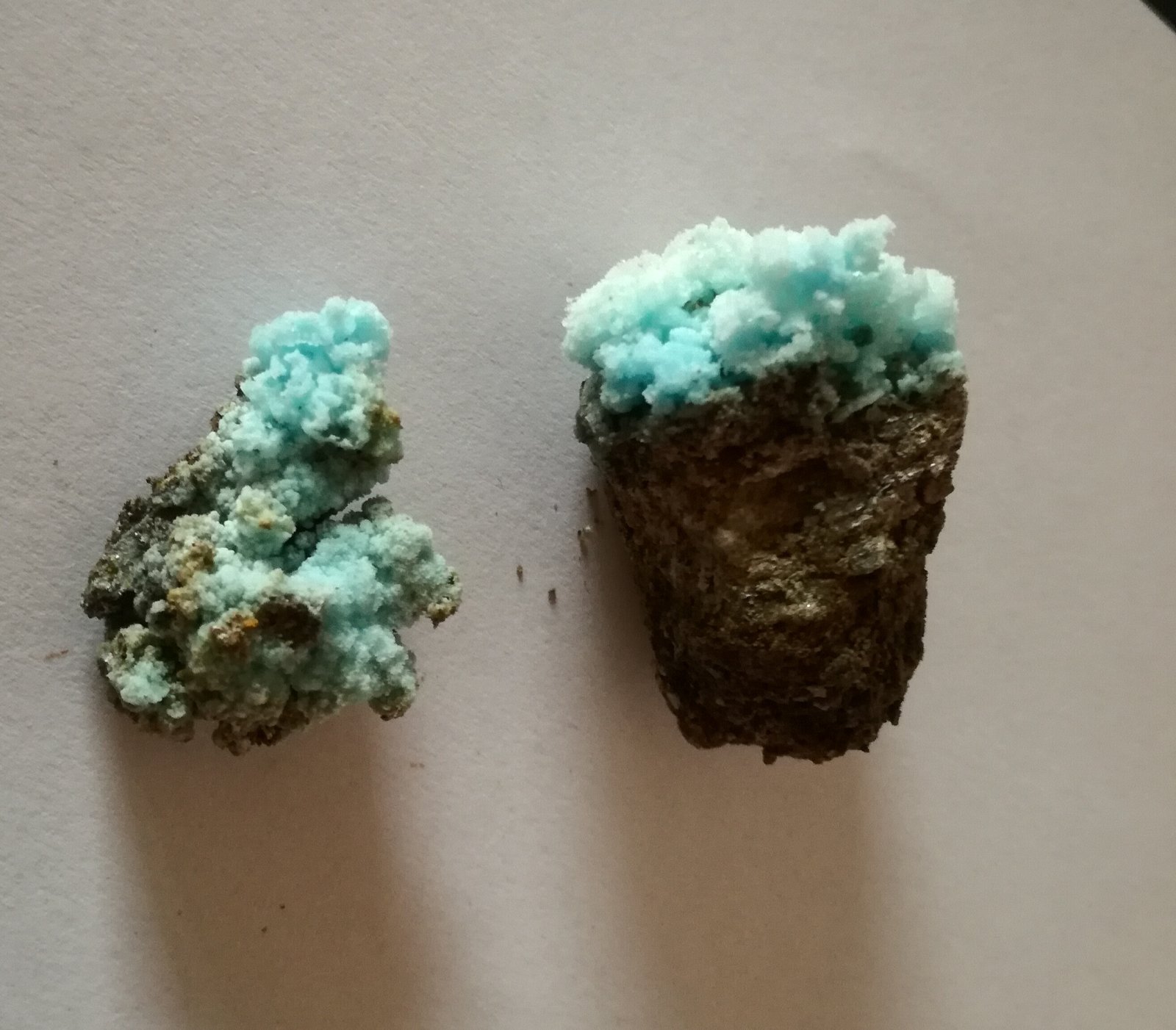 Calcantita y Halotriquita
3cm x 2cm la grande.
(Autor: srm13151)