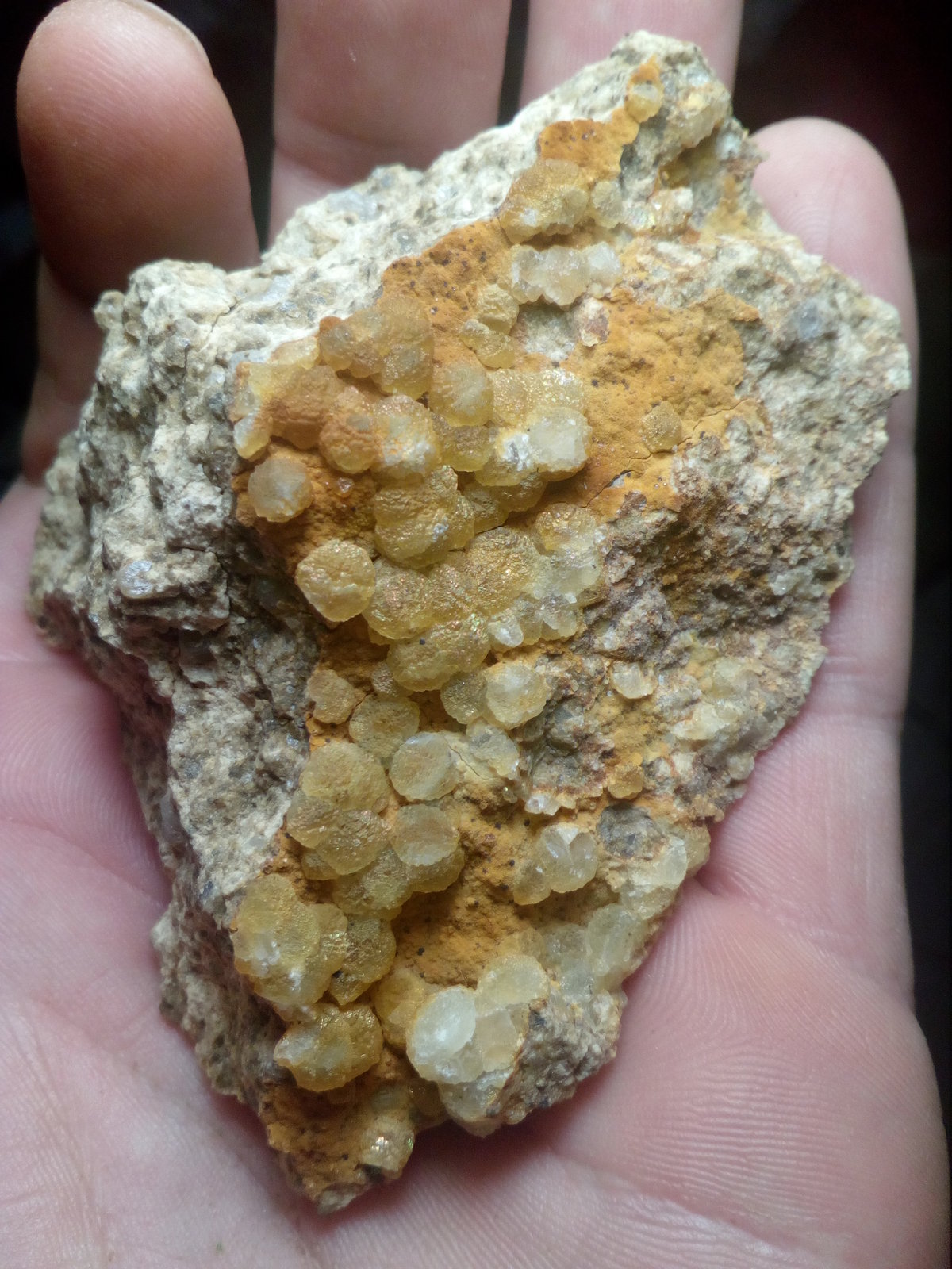 Fluorita
8,5 x 5,1 cm la zona mineralizada
(Autor: Iwok)