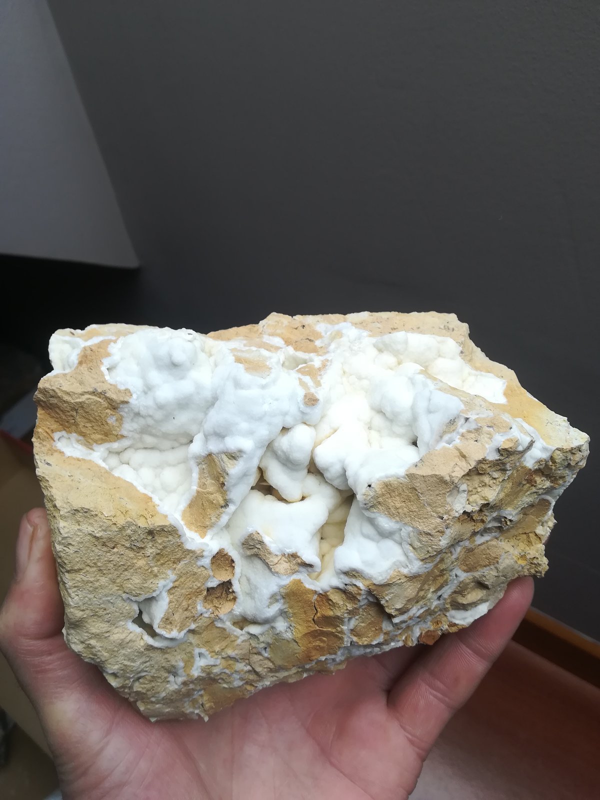 Cuarzo (variedad calcedonia)
15x12 cm aprox
(Autor: ximocompany)